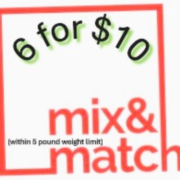 🙃6/$10 Mix And Match - Picture 1 of 1